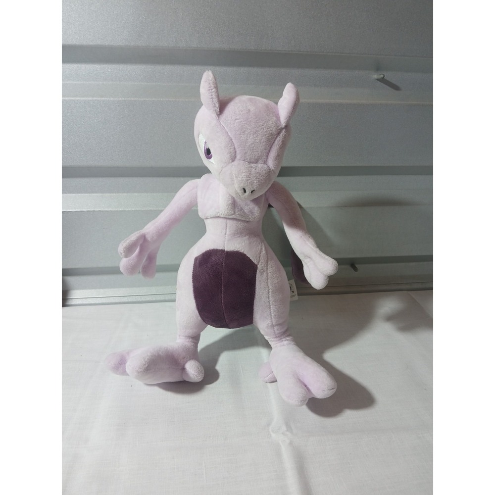Official Pokemon Mewtwo Plush 16" Large Stuffed Animal Figure China Import Tag